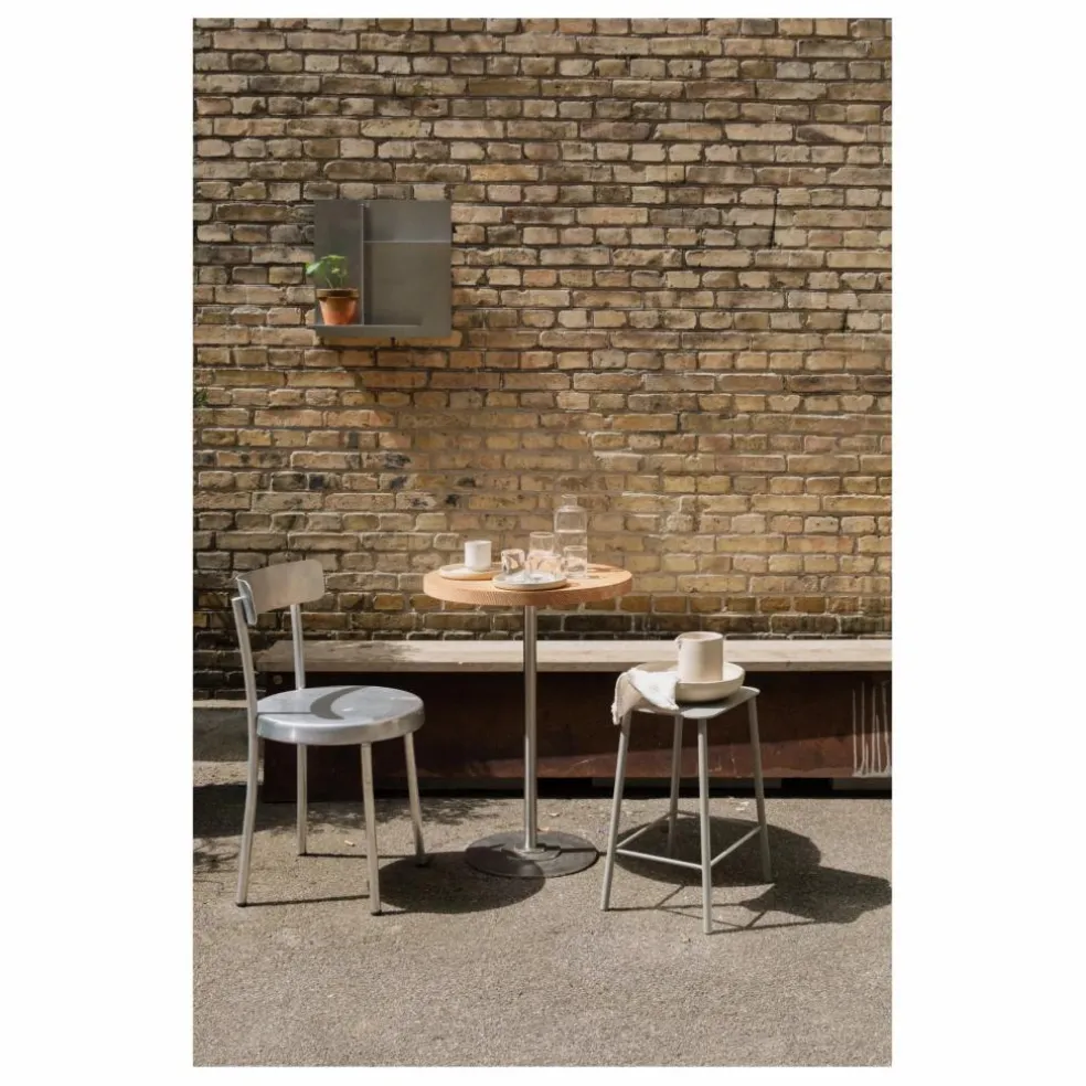 Chaise Tasca en aluminium