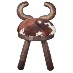 Chaise vachette en chêne et noyer par Takeshi Sawada | Bois foncé