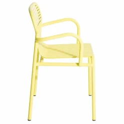 Chaise Week-end avec accoudoirs - Set de 2 | Jaune