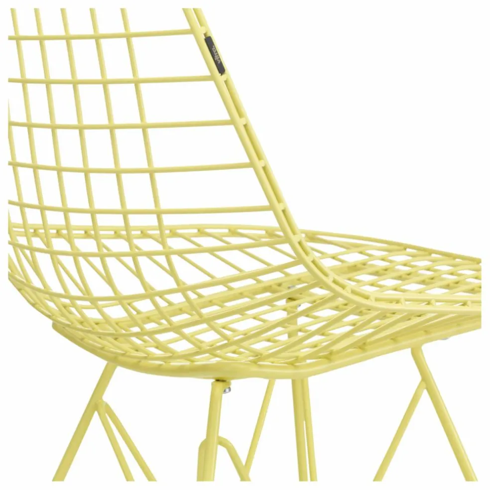 Chaise Wire DKR - Charles & Ray Eames | Jaune citron