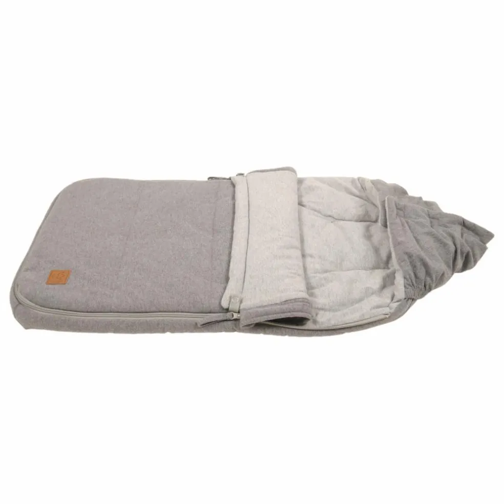 Chancelière en jersey de coton | Gris anthracite