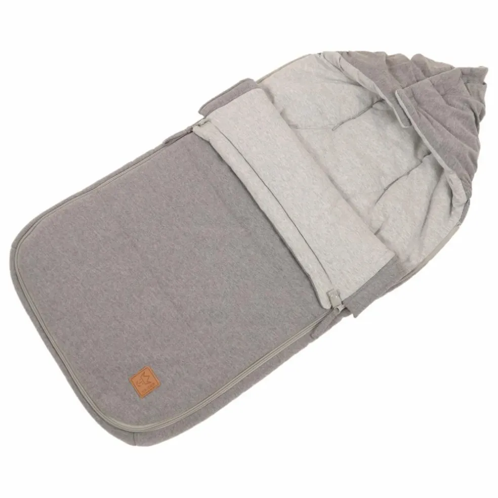 Chancelière en jersey de coton | Gris anthracite
