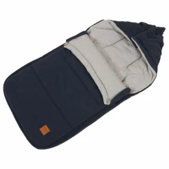 Chancelière en jersey de coton | Bleu marine