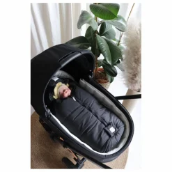 Chancelière universelle pour siège bébé Naadja | Noir