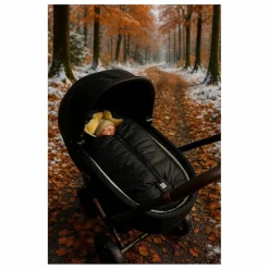 Chancelière universelle pour siège bébé Naadja | Noir