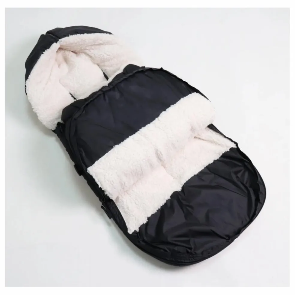 Chancelière universelle XL Too en polaire sherpa | Noir