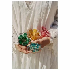 Chandelier en verre Stella | Vert