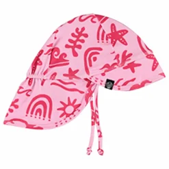 Chapeau Anti-UV Tropical Vibes Fibres Recyclées | Rose