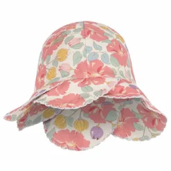 Chapeau Cœur Scallop Coton Bio | Rose