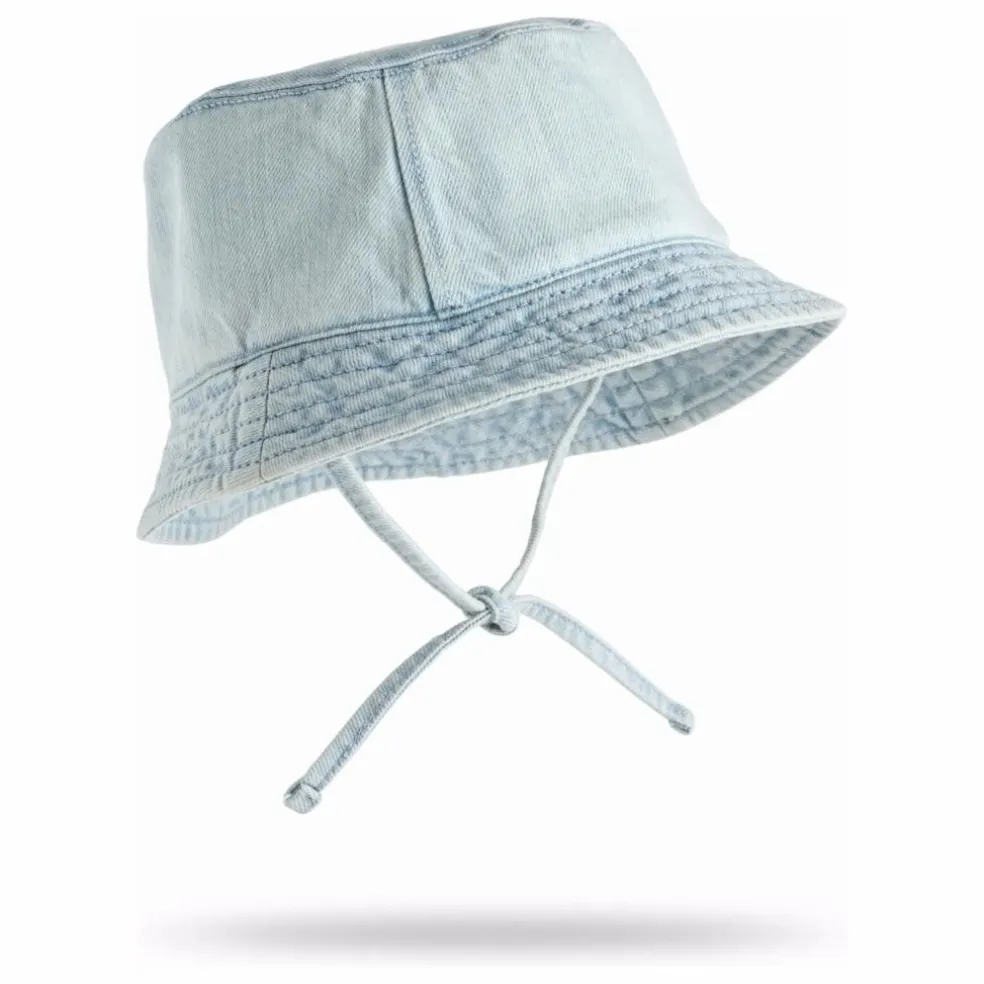 Chapeau Nomly Denim Coton Bio | Bleu Clair