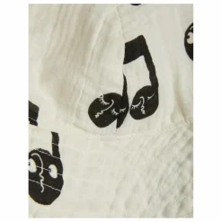 Chapeau Notes Coton Bio | Blanc