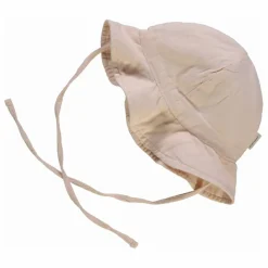 Chapeau Pivoine Double Gaze de Coton Bio | Rose poudré