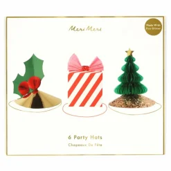Chapeaux festifs Noël - Set de 6