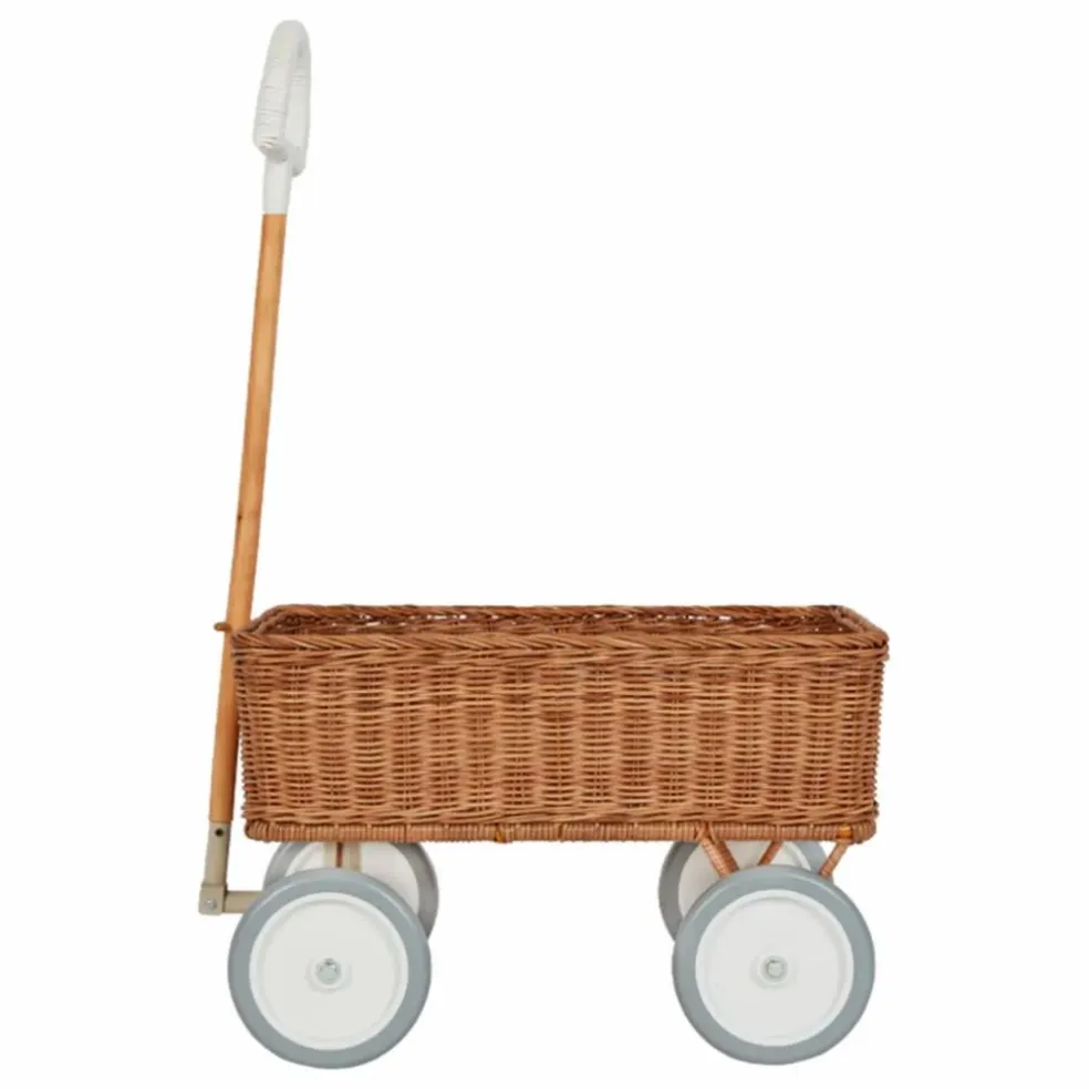 Chariot en rotin