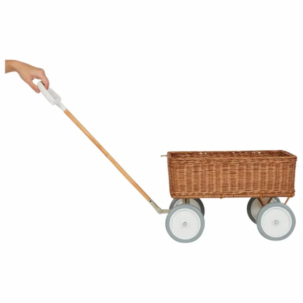 Chariot en rotin