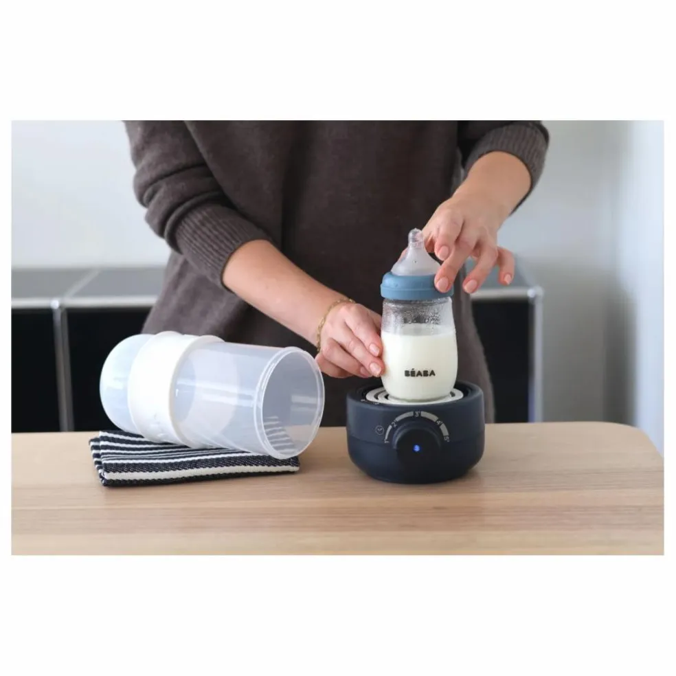 Chauffe-biberon Vapeur Baby Milk Second | Bleu nuit