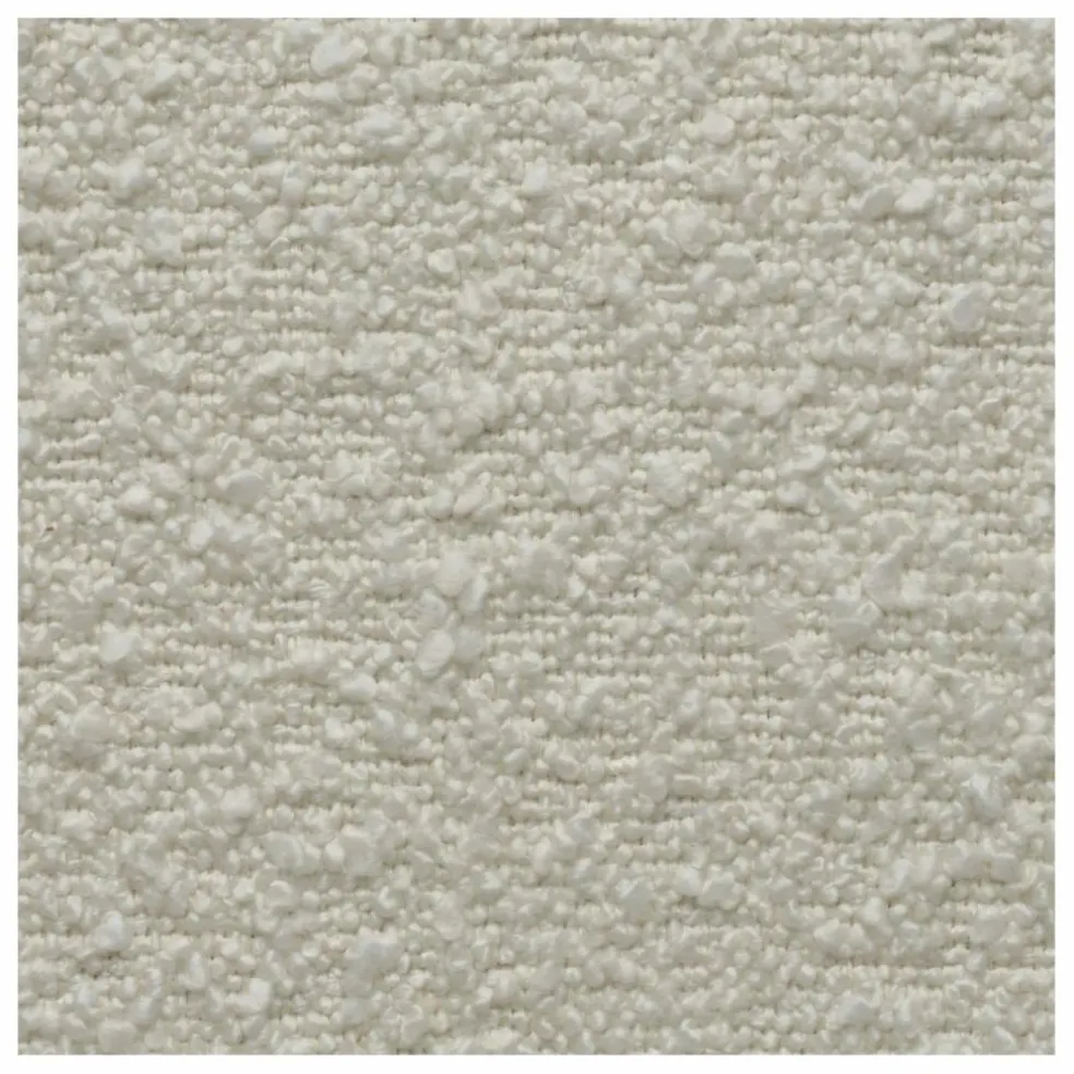 Chauffeuse 2 places Bellechasse en bouclette - 120 cm | Off-White