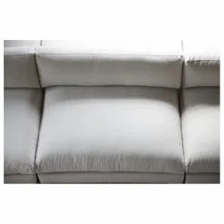 Chauffeuse 2 places Bellechasse en velours brut - 120 cm | Bleu marine