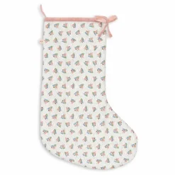 Chaussette de Noël Verona Blues | Blanc