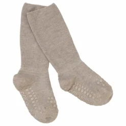 Chaussettes Antidérapantes en Bambou | Beige