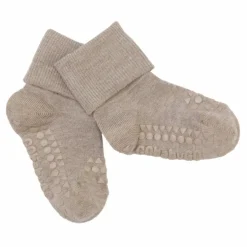 Chaussettes Antidérapantes en Bambou | Beige