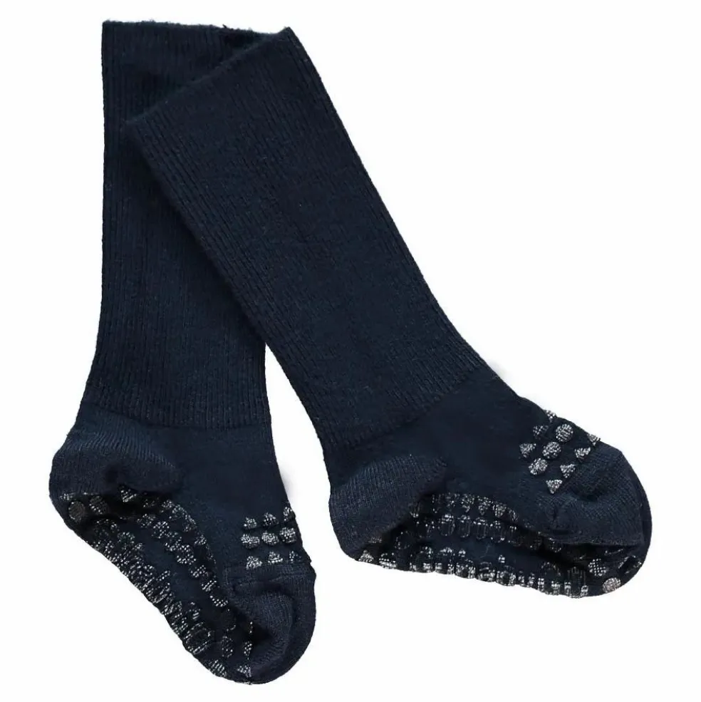 Chaussettes Anti-Dérapantes Bambou | Bleu marine