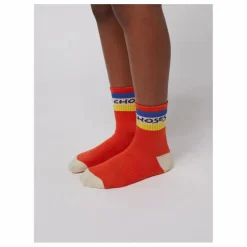 Chaussettes Bandeau Coton Bio | Rouge