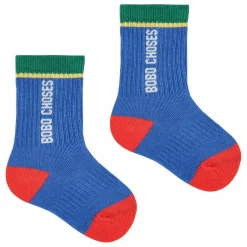 Chaussettes Bobo Coton Bio | Bleu