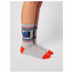 Chaussettes Chien Coton Bio | Gris chiné