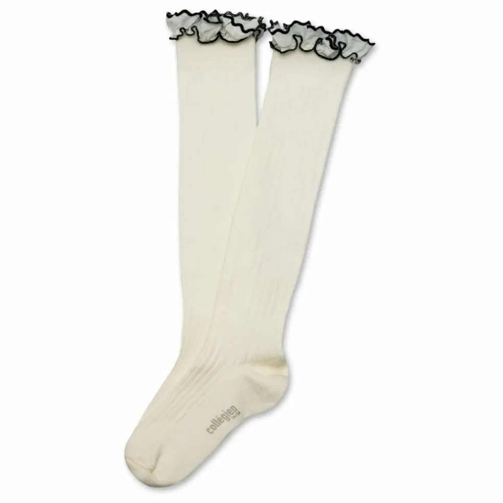 Chaussettes Constance | Blanc