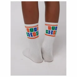 Chaussettes Hautes Bobo Coton Bio | Blanc