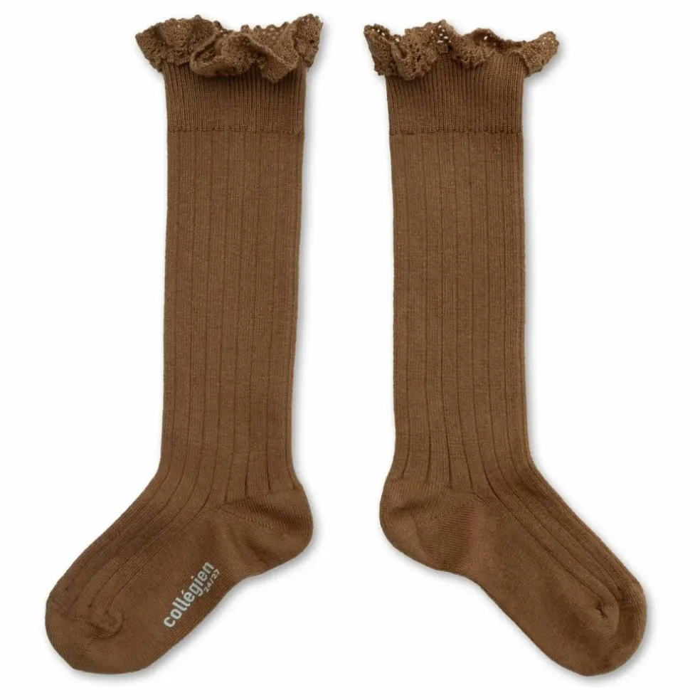 Chaussettes Joséphine | Marron