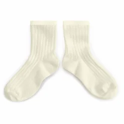 Chaussettes La Mini | Blanc cassé
