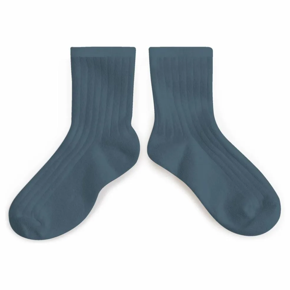 Chaussettes La Mini | Bleu foncé