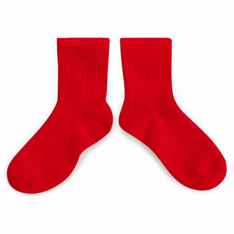 Chaussettes La Mini | Rouge