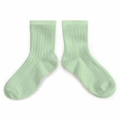 Chaussettes La Mini | Vert amande