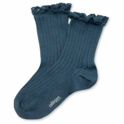Chaussettes Lili | Bleu foncé