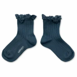 Chaussettes Lili | Bleu foncé