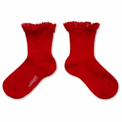 Chaussettes Lili | Rouge