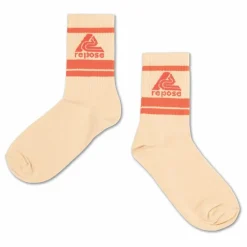 Chaussettes Logo | Beige