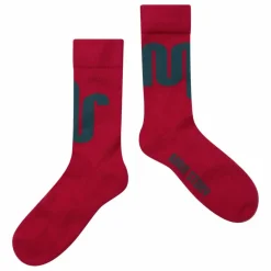 Chaussettes Logo | Rouge