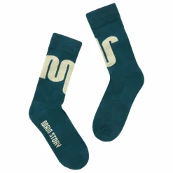 Chaussettes Logo | Vert foncé