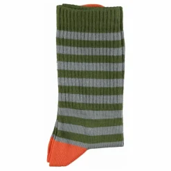 Chaussettes Rayées | Vert
