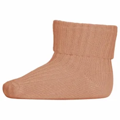 Chaussettes Rib en coton | Orange