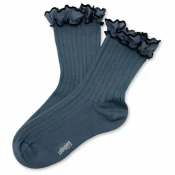 Chaussettes Suzanne | Bleu foncé