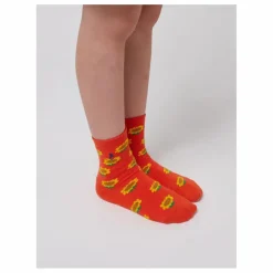 Chaussettes Tournesol Coton Bio | Rouge