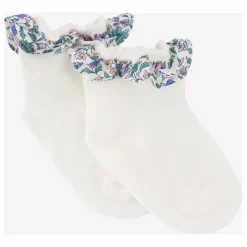 Chaussettes Volants Liberty | Blanc