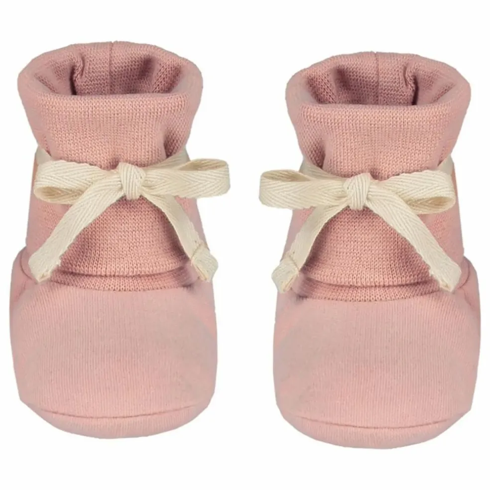 Chaussons Coton Bio | Rose pâle