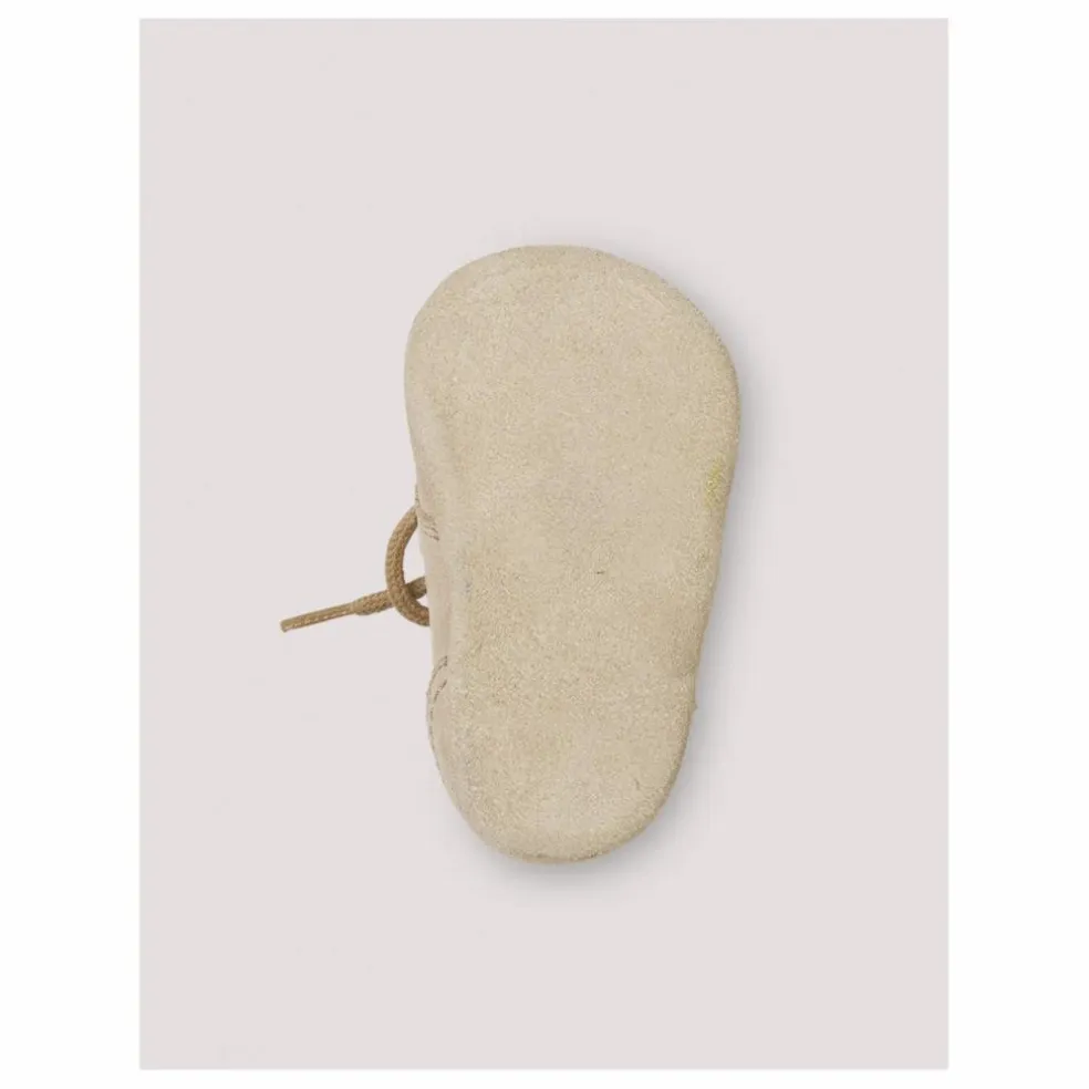 Chaussons Crib Suede | Crème