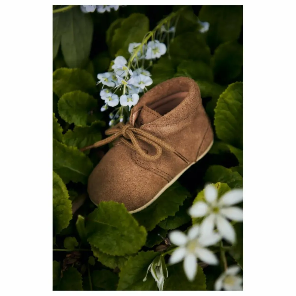 Chaussons Crib Suede | Marron